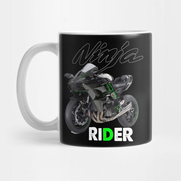 Kawasaki Ninja h2r Ninja Rider New Designed by Farhan S